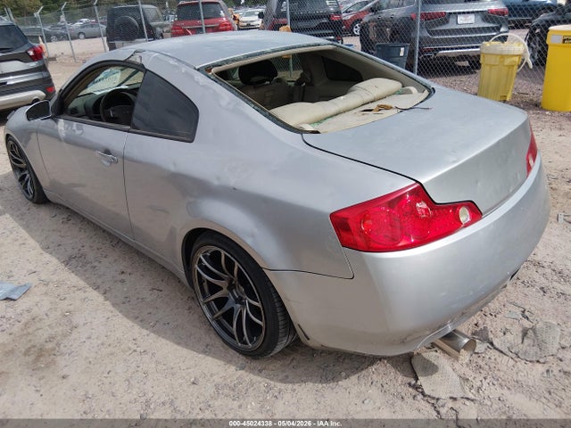 2004 Infiniti G35 მანქანა იყიდება აუქციონზე, vin: JNKCV54E14M806184, აუქციონის ნომერი: 45024338