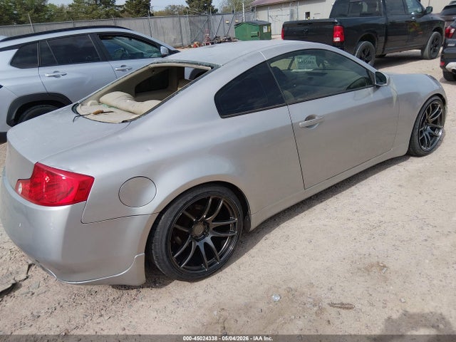 2004 Infiniti G35 მანქანა იყიდება აუქციონზე, vin: JNKCV54E14M806184, აუქციონის ნომერი: 45024338