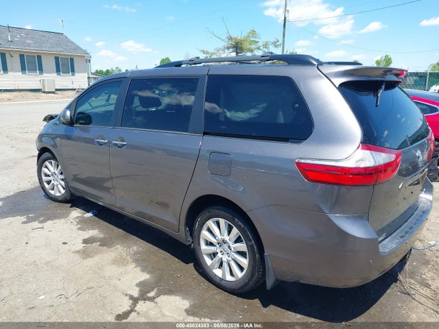 Продажа на аукционе авто 2017 Toyota Sienna Xle Premium 7 Passenger, vin: 5TDDZ3DC3HS153526, номер лота: 45024383