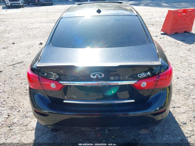 2015 Infiniti Q50 Premium მანქანა იყიდება აუქციონზე, vin: JN1BV7AP3FM355263, აუქციონის ნომერი: 45024384