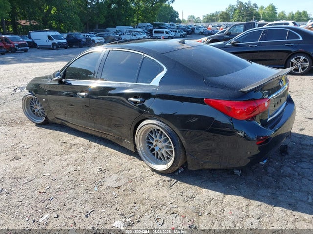 2015 Infiniti Q50 Premium მანქანა იყიდება აუქციონზე, vin: JN1BV7AP3FM355263, აუქციონის ნომერი: 45024384