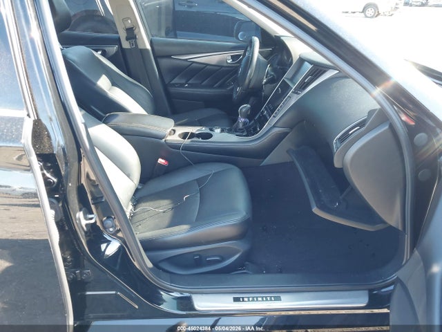 2015 Infiniti Q50 Premium მანქანა იყიდება აუქციონზე, vin: JN1BV7AP3FM355263, აუქციონის ნომერი: 45024384