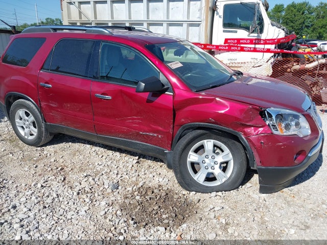 45024400 :رقم المزاد ، 1GKER13718J297428 vin ، 2008 Gmc Acadia Sle-1 مزاد بيع