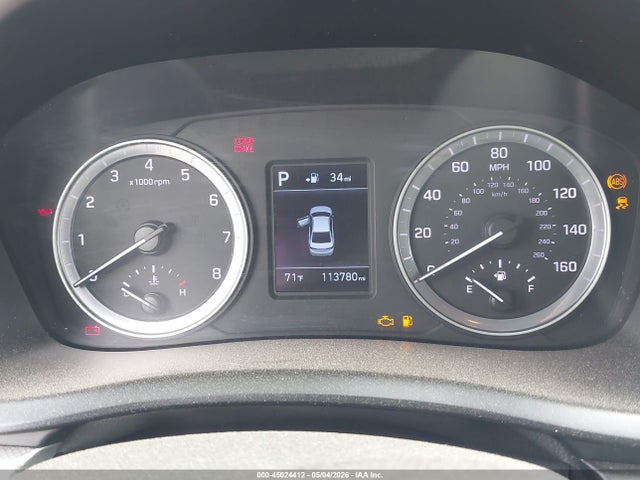 Продаж на аукціоні авто 2018 Hyundai Sonata Eco, vin: 5NPE24AA8JH713201, номер лоту: 45024412