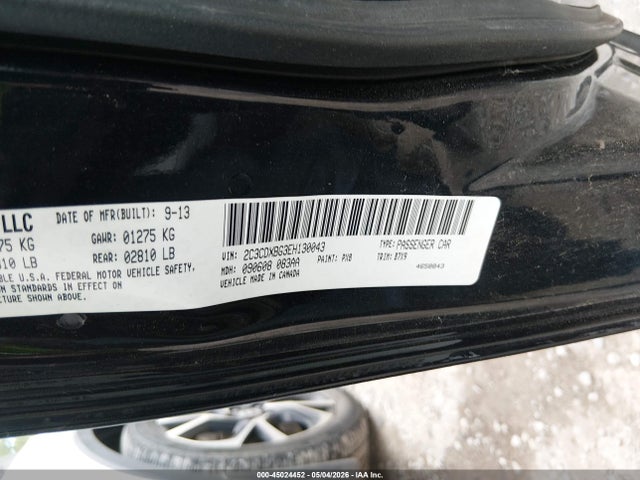 Продаж на аукціоні авто 2014 Dodge Charger Se, vin: 2C3CDXBG3EH130043, номер лоту: 45024452
