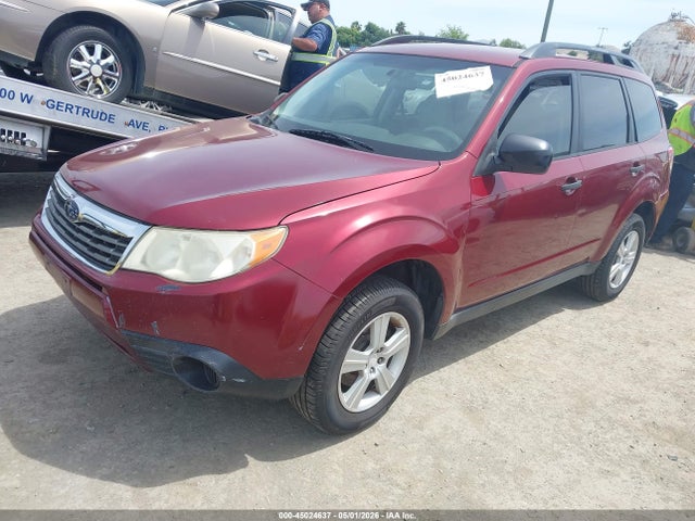 2010 Subaru Forester 2.5x მანქანა იყიდება აუქციონზე, vin: JF2SH6BC7AH908610, აუქციონის ნომერი: 45024637
