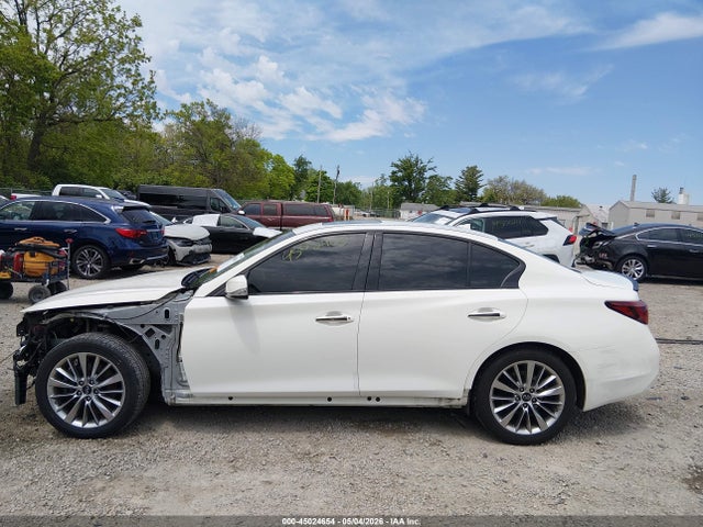 Aukcja sprzedaży 2018 Infiniti Q50 3.0t Luxe, vin: JN1EV7AR8JM443684, numer aukcji: 45024654