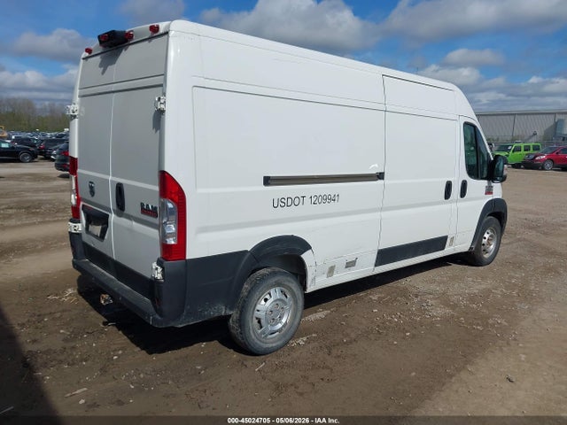 Продаж на аукціоні авто 2021 Ram Promaster 2500 High Roof 159 Wb, vin: 3C6LRVDG9ME524310, номер лоту: 45024705
