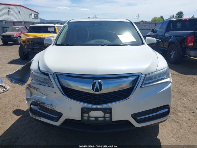 5FRYD3H6XGB002589 Acura Mdx Technology Entertainment Packages/technology