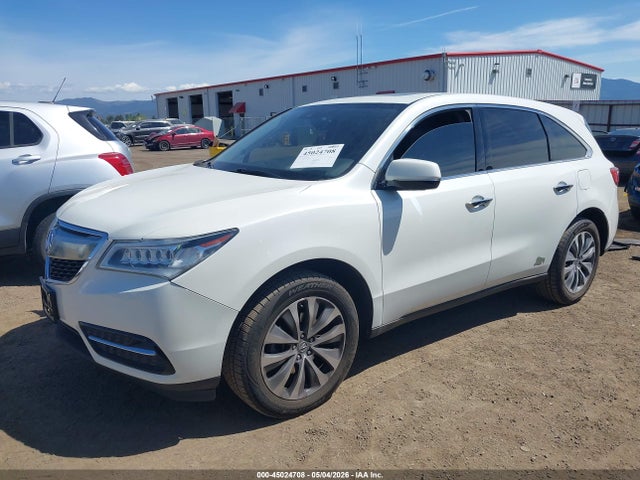 5FRYD3H6XGB002589 Acura Mdx Technology Entertainment Packages/technology