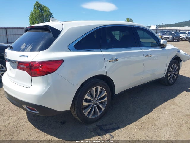 5FRYD3H6XGB002589 Acura Mdx Technology Entertainment Packages/technology