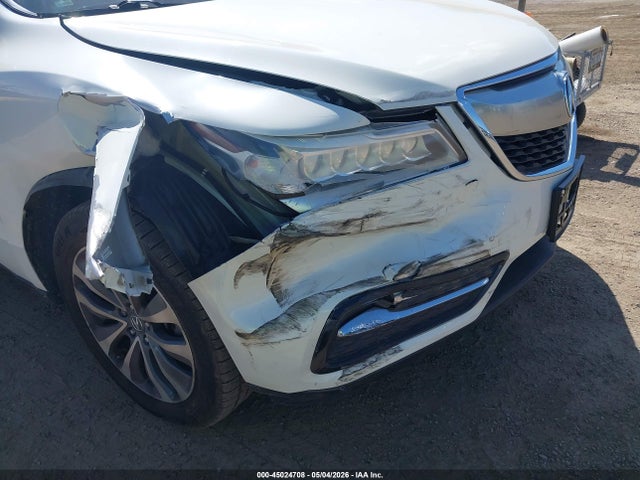 5FRYD3H6XGB002589 Acura Mdx Technology Entertainment Packages/technology