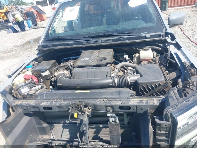 2022 Nissan Frontier Pro-4x 4x4 მანქანა იყიდება აუქციონზე, vin: 1N6ED1EKXNN696075, აუქციონის ნომერი: 45024757