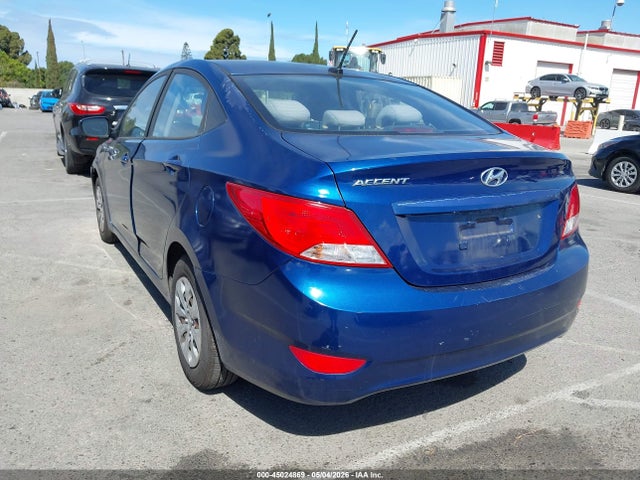 2016 Hyundai Accent Se მანქანა იყიდება აუქციონზე, vin: KMHCT4AE0GU114164, აუქციონის ნომერი: 45024869