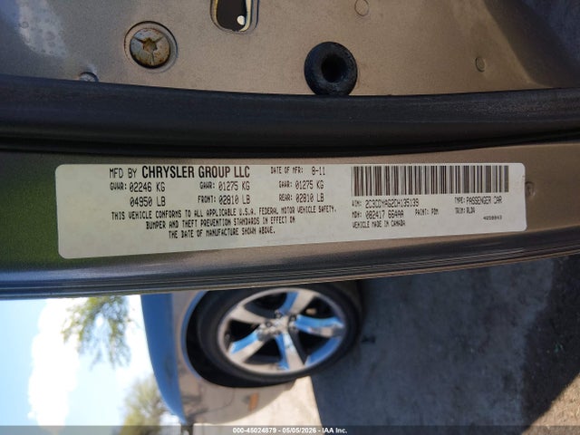 45024879 :رقم المزاد ، 2C3CDYAG2CH135139 vin ، 2012 Dodge Challenger Sxt مزاد بيع
