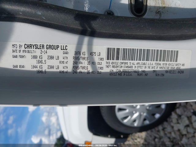 Jeep Patriot Sport 2014 1C4NJRBB2ED770822 Image 9
