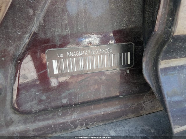 Aukcja sprzedaży 2011 Kia Optima Lx, vin: KNAGM4A72B5158204, numer aukcji: 45024898
