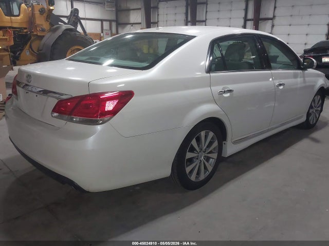 2011 Toyota Avalon Limited მანქანა იყიდება აუქციონზე, vin: 4T1BK3DB1BU405467, აუქციონის ნომერი: 45024910