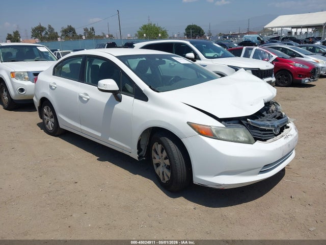 Auction sale of the 2012 Honda Civic Lx, vin: 19XFB2F53CE353024, lot number: 45024911