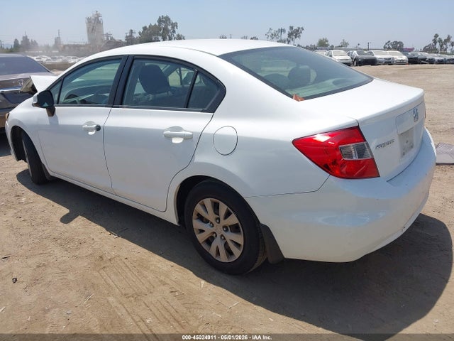 Продажа на аукционе авто 2012 Honda Civic Lx, vin: 19XFB2F53CE353024, номер лота: 45024911
