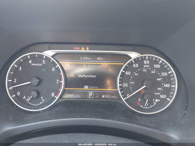 2025 Nissan Sentra Sv მანქანა იყიდება აუქციონზე, vin: 3N1AB8CV7SY209199, აუქციონის ნომერი: 45024981