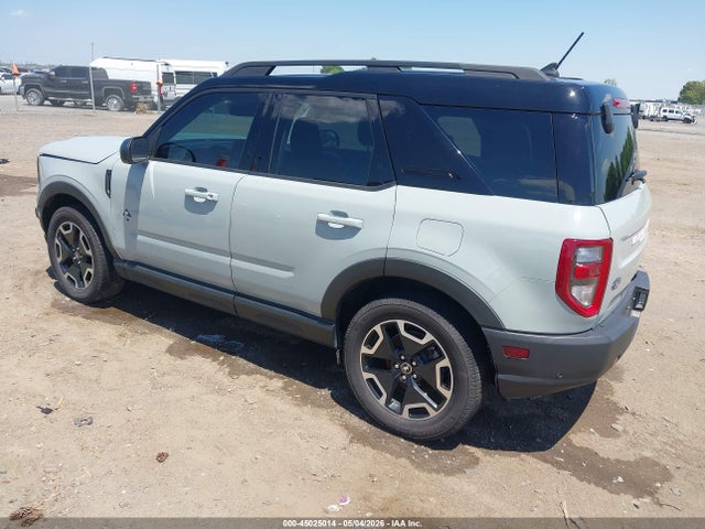 2021 Ford Bronco Sport Outer Banks მანქანა იყიდება აუქციონზე, vin: 3FMCR9C67MRB14165, აუქციონის ნომერი: 45025014