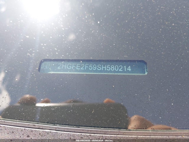 Honda Civic Sport 2025 2HGFE2F59SH580214 Image 9