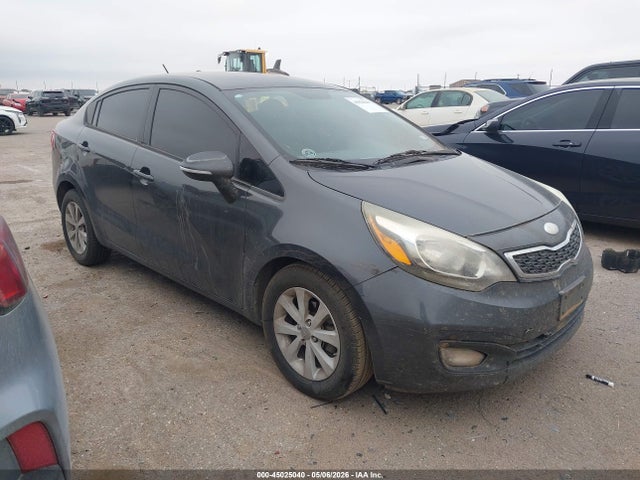 2013 Kia Rio Ex მანქანა იყიდება აუქციონზე, vin: KNADN4A36D6247297, აუქციონის ნომერი: 45025040