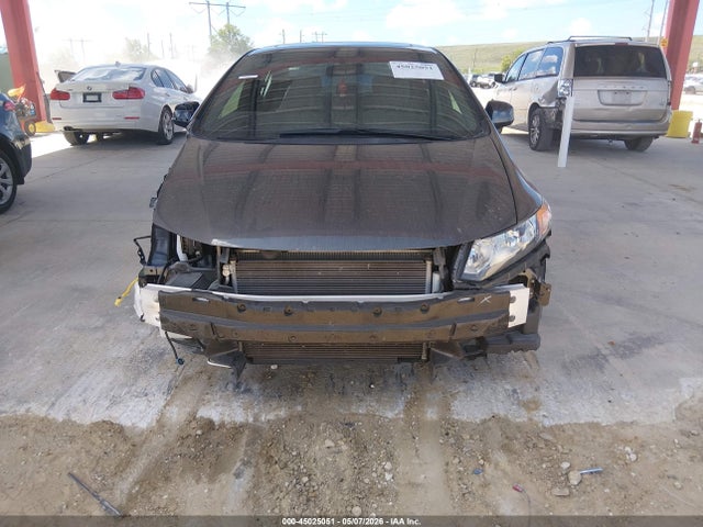 45025051 :رقم المزاد ، 2HGFB2F81CH553058 vin ، 2012 Honda Civic Ex مزاد بيع