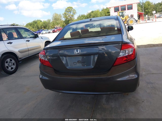 45025051 :رقم المزاد ، 2HGFB2F81CH553058 vin ، 2012 Honda Civic Ex مزاد بيع