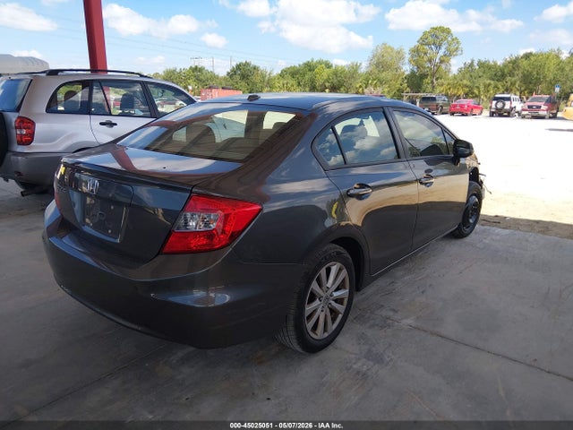 45025051 :رقم المزاد ، 2HGFB2F81CH553058 vin ، 2012 Honda Civic Ex مزاد بيع