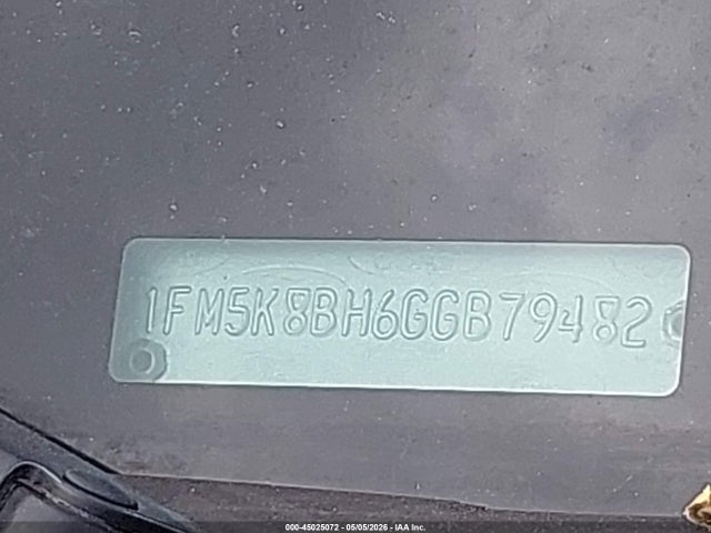 Aukcja sprzedaży 2016 Ford Explorer, vin: 1FM5K8BH6GGB79482, numer aukcji: 45025072