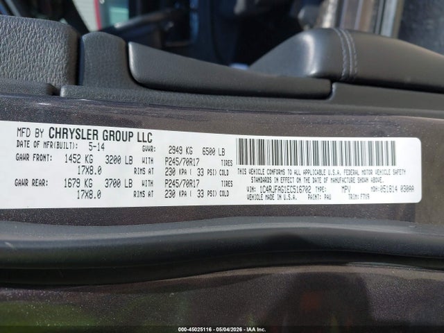 Aukcja sprzedaży 2014 Jeep Grand Cherokee Laredo, vin: 1C4RJFAG1EC516702, numer aukcji: 45025116