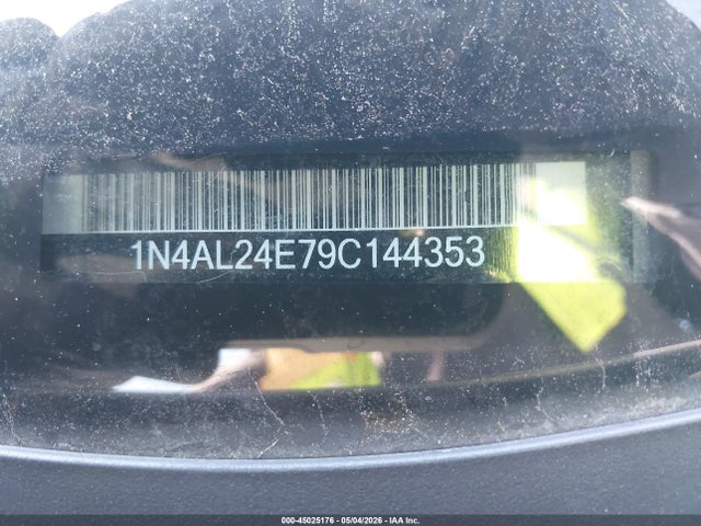 2009 Nissan Altima 2.5 S მანქანა იყიდება აუქციონზე, vin: 1N4AL24E79C144353, აუქციონის ნომერი: 45025176