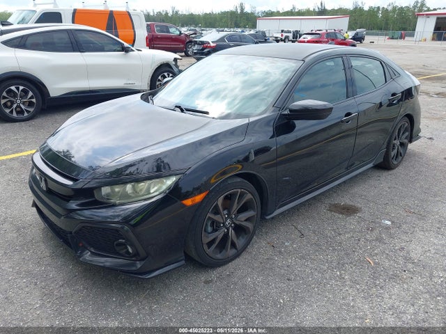 45025223 :رقم المزاد ، SHHFK7H42JU203901 vin ، 2018 Honda Civic Sport مزاد بيع