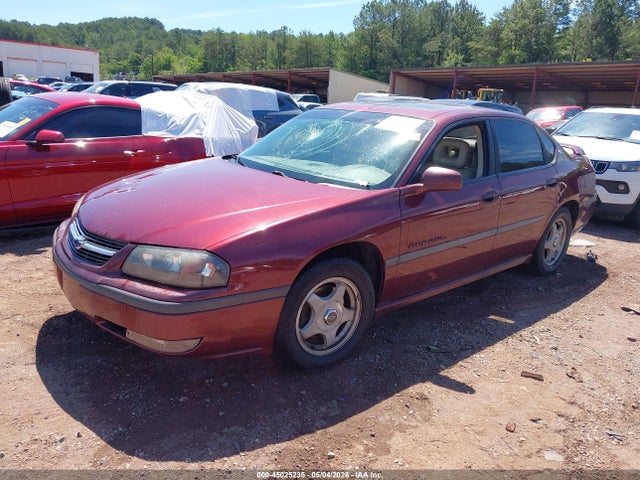 45025235 :رقم المزاد ، 2G1WH55K919281676 vin ، 2001 Chevrolet Impala Ls مزاد بيع
