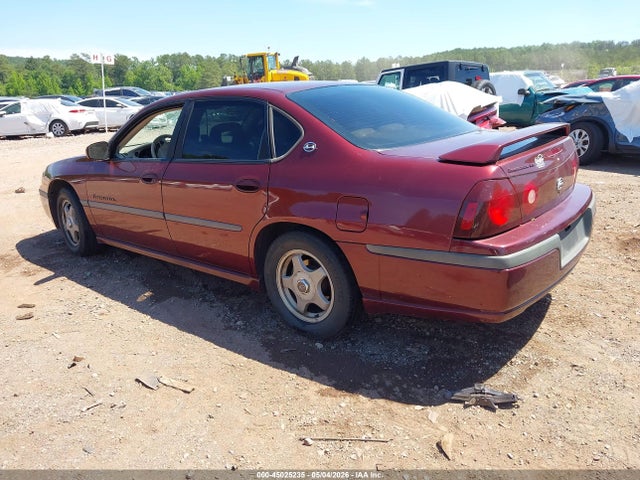 45025235 :رقم المزاد ، 2G1WH55K919281676 vin ، 2001 Chevrolet Impala Ls مزاد بيع