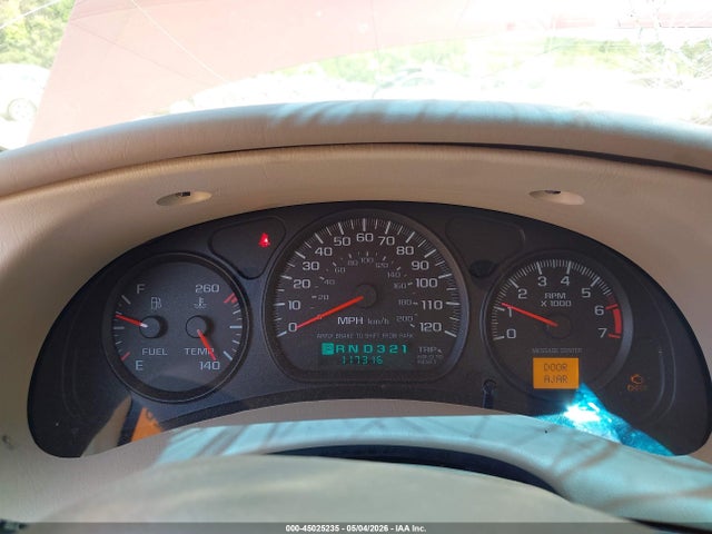 45025235 :رقم المزاد ، 2G1WH55K919281676 vin ، 2001 Chevrolet Impala Ls مزاد بيع