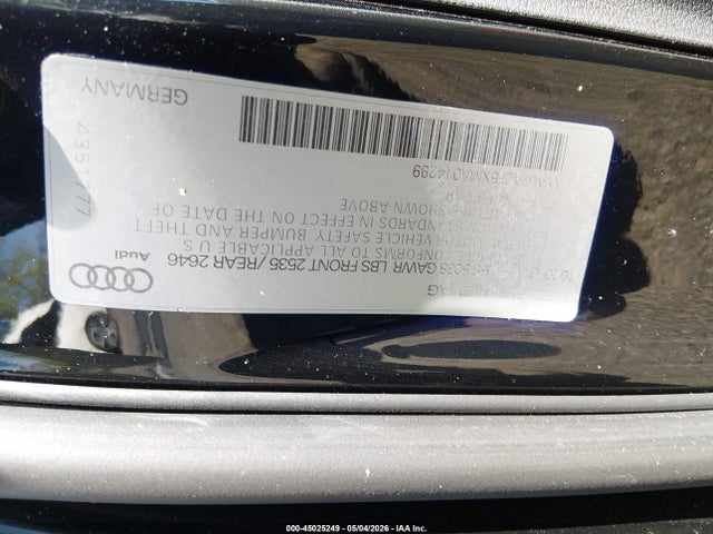 Aukcja sprzedaży 2021 Audi A5 Sportback Premium Plus 45 Tfsi Quattro S Tronic, vin: WAUFACF5XMA014299, numer aukcji: 45025249