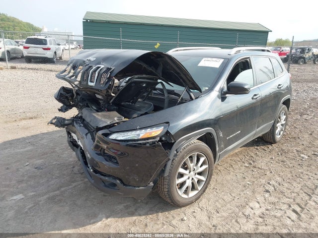 45025262 :رقم المزاد ، 1C4PJMDB6HD220178 vin ، 2017 Jeep Cherokee Limited 4x4 مزاد بيع