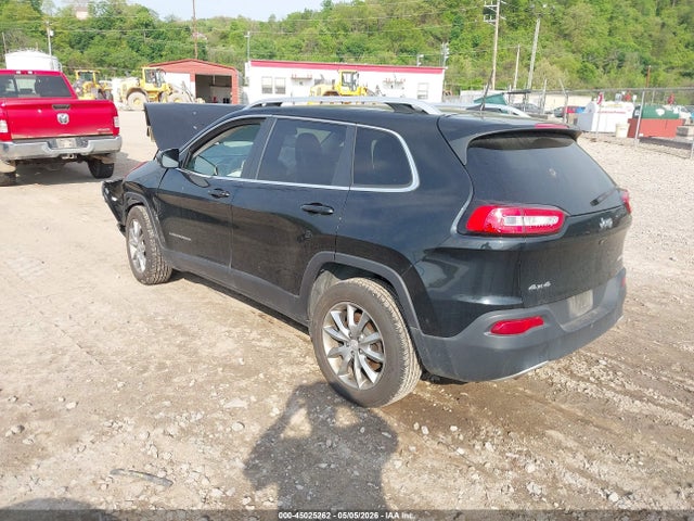 45025262 :رقم المزاد ، 1C4PJMDB6HD220178 vin ، 2017 Jeep Cherokee Limited 4x4 مزاد بيع