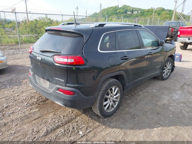 45025262 :رقم المزاد ، 1C4PJMDB6HD220178 vin ، 2017 Jeep Cherokee Limited 4x4 مزاد بيع