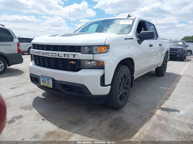 Aukcja sprzedaży 2021 Chevrolet Silverado 1500 4wd  Short Bed Custom, vin: 1GCPYBEK9MZ286851, numer aukcji: 45025323