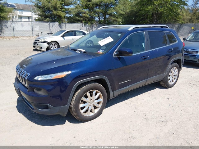 2015 Jeep Cherokee Limited მანქანა იყიდება აუქციონზე, vin: 1C4PJMDS4FW789872, აუქციონის ნომერი: 45025338