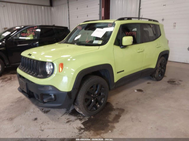 2018 Jeep Renegade Altitude 4x4 მანქანა იყიდება აუქციონზე, vin: ZACCJBBB5JPJ43054, აუქციონის ნომერი: 45025354