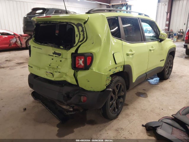 2018 Jeep Renegade Altitude 4x4 მანქანა იყიდება აუქციონზე, vin: ZACCJBBB5JPJ43054, აუქციონის ნომერი: 45025354