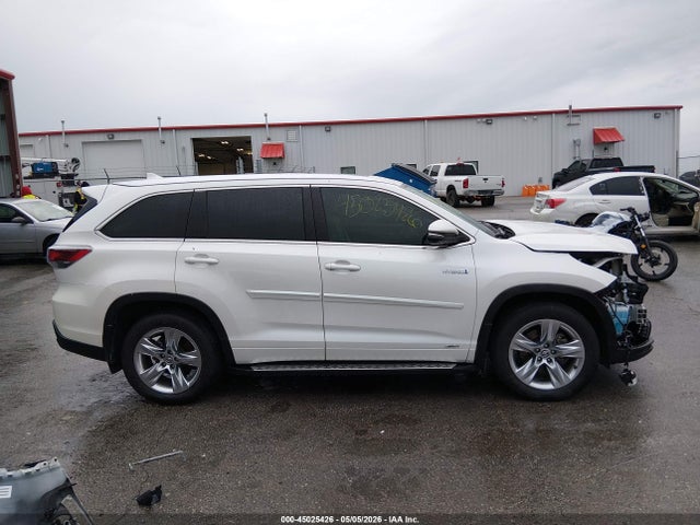 Aukcja sprzedaży 2016 Toyota Highlander Hybrid Limited, vin: 5TDDCRFH5GS013912, numer aukcji: 45025426