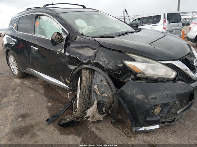 2015 Nissan Murano Sv მანქანა იყიდება აუქციონზე, vin: 5N1AZ2MH4FN247891, აუქციონის ნომერი: 45025441