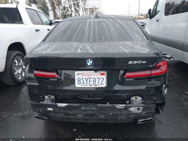 2021 Bmw 530e მანქანა იყიდება აუქციონზე, vin: WBA13AG02MCF26349, აუქციონის ნომერი: 45025462