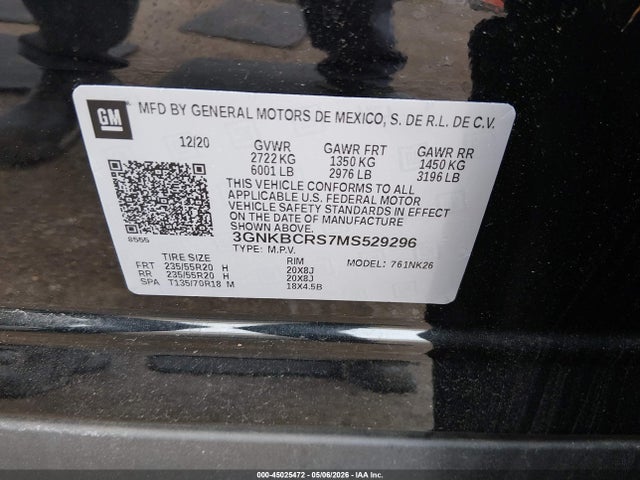Chevrolet Blazer Fwd 2lt 2021 3GNKBCRS7MS529296 Image 9
